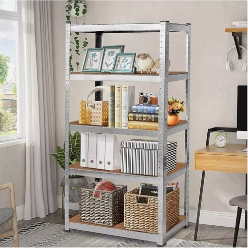 5 Tier Racking Shelf Heavy Duty Garage Storage Unit 150x70x30cm (Pack of 2) - Picture 9 of 10