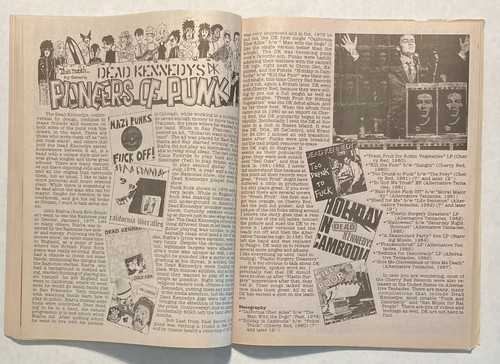 MAXIMUM ROCKNROLL Magazin #187 MRR 1998 Real Kids, Cretins, Dead Kennedys, Punk - Bild 5 von 5