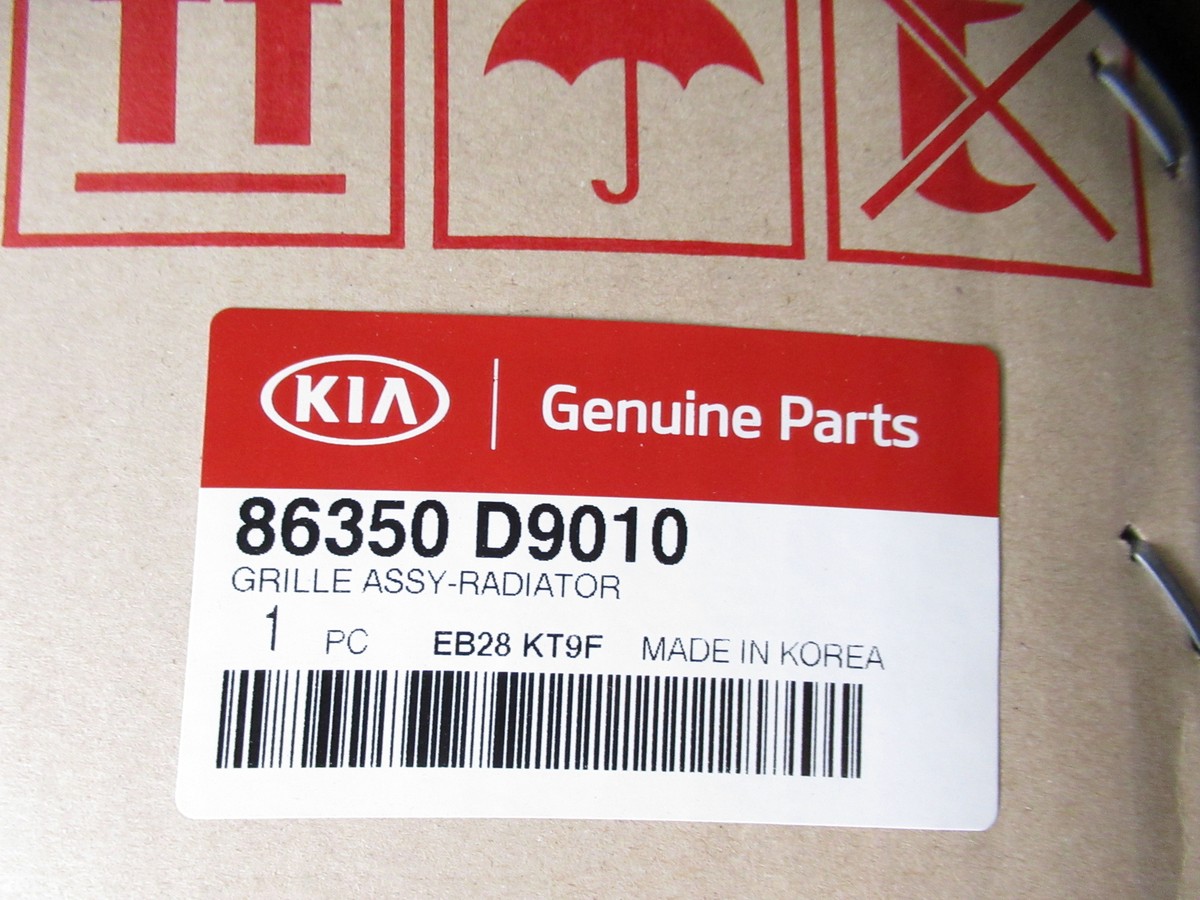Genuine OEM Kia 86350 D9010 Radiator Grille Assy 2017-2019