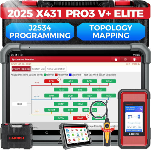 LAUNCH X431 PRO3S ELITE V+ 5.0 PRO5 X-Prog3 Diagnostic J2534 Programming Coding - Picture 18 of 24