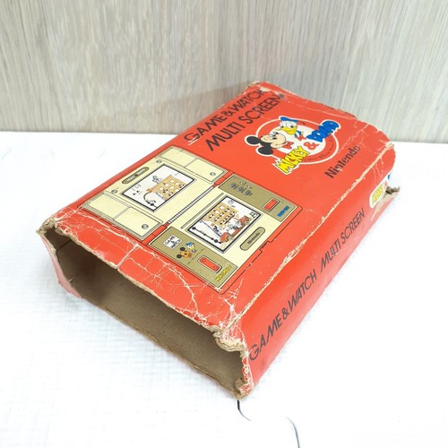 LCD MICKEY and DONALD Multi Screen Game & Watch with box & manual Nintendo DM-53 - Picture 17 of 18