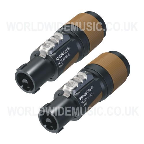 Speakon to Speakon 2 X 2.5mm Loudspeaker cable - with Choice Of Cable Length - Picture 17 of 21