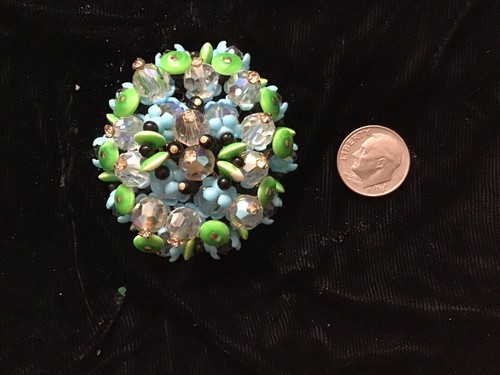 Vendome necklace, earrings and broach - Picture 3 of 8