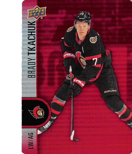 2022-23 Tim Hortons Red Die-Cut #DC-9 Brady Tkachuk - Picture 1 of 3