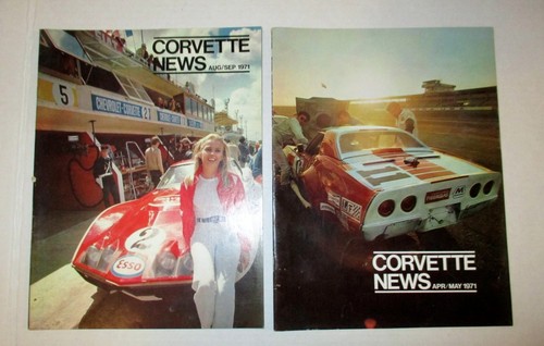 Vintage CORVETTE NEWS MAGAZIN - 1971 - 5 Ausgaben Februar/März - Oktober/Nov EUC Fast Sh - Bild 6 von 12