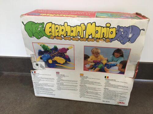 Rare Retro Vintage Ideal Elephant Mania Board Game - Picture 3 of 5