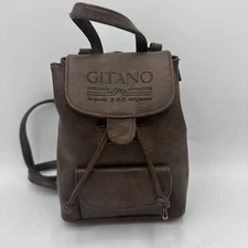 Gitano Outdoor Adventure Small Purse Backpack With Built In Wallet Vtg