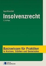 Insolvenzrecht | Buch | 9783792202517