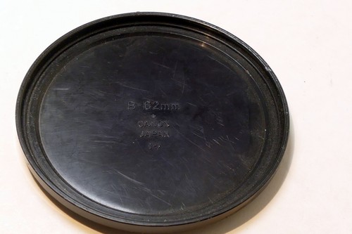 Canon B-62 52mm Front cap for 35-70mm f3.5-4.5 FDn FD lenses - original OEM - Picture 2 of 5