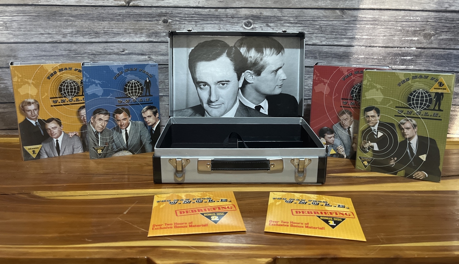 The Man From UNCLE The Complete Series DVD 41-Disc Set Briefcase RARE ...
