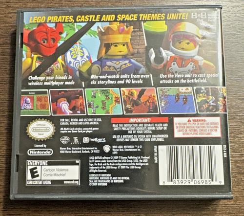 LEGO Battles Nintendo DS include manuale di gioco e custodia - Foto 4 di 4