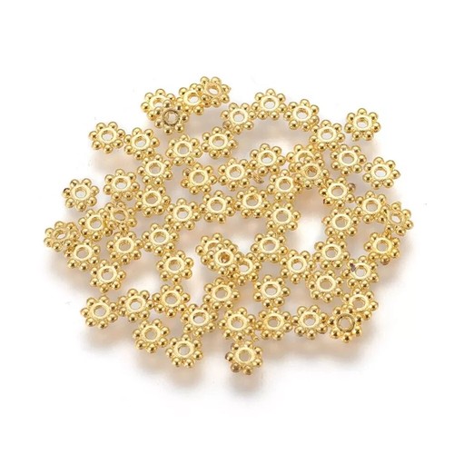 100 Silver Spacer Beads For Jewellery Making Different Styles - Picture 11 of 13