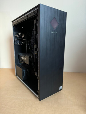 HP OMEN 25L Gaming Desktop, Black, RTX 2060 SUPER, Intel Core i7