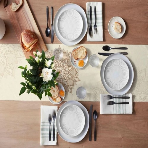 Linen Tablecloth Comfortable Table Cover Table Decoration - Bild 4 von 9