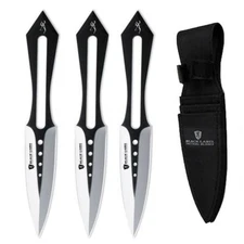 Browning Black Label Set of 3 Stick-It Throwing Knives Knife + Sheath 320122BL