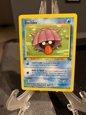 SHELLDER Pokemon 1st First Edition 54/62 1999 WOTC NM