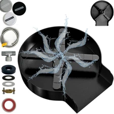 FineKitchens Glass Rinser for Kitchen Sink – Sink Glass Cleaner for Cups