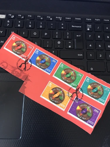 Isle of Man Stamps From First Day Cover 1999 Bee Gees Legends of Music SEE PHOTO