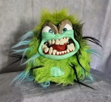Skyrocket Grumblies TREMOR Green Plush Interactive Monster 2018 Tested Works