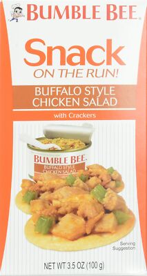 Bumble Bee Snack On The Run Buffalo Style Chicken Salad & Crackers Kit 3.5 Ounce
