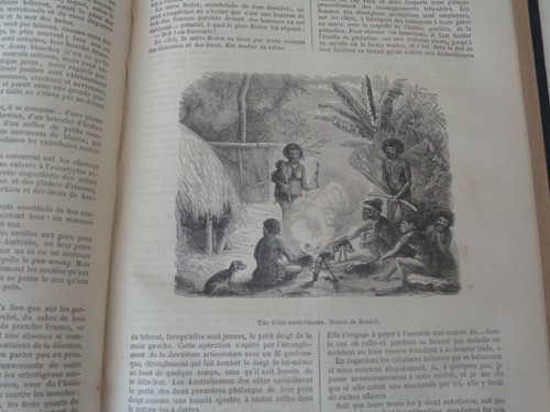 Revue ancienne MUSEE DES FAMILLES Année complète 1873 Reliure Gravures Lecture - Picture 7 of 9