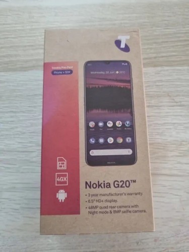 TELSTRA Nokia G20 ( 64GB/4GB) BLUE EXPRESS POST ANDRIOD NEW SEALED AU STOCK - Picture 9 of 9