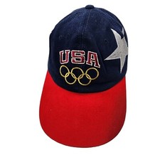Champion USA Olympics Vintage Snap Back Hat Cap AT T