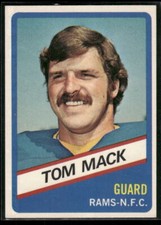 Tom Mack 1976 Wonder Bread #10