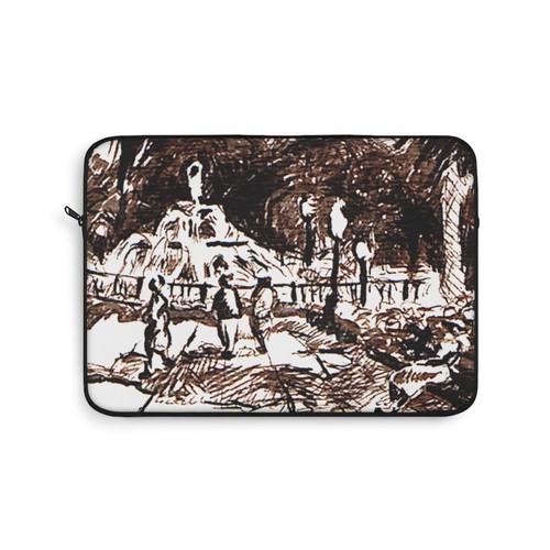 Funda para computadora portátil Forsyth Park Fountain Savannah GA - Imagen 8 de 10