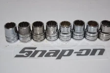 Snap-On F141 3/8" Drive 12-Point SAE 7/16" Flank Drive® Shallow Socket
