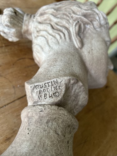 RAR*AUSTIN PRODUCTIONS SKULPTUR WEIBLICHE RÖMISCHE BÜSTE griechische "Diana" GESTEMPELT 1984 - Bild 16 von 16