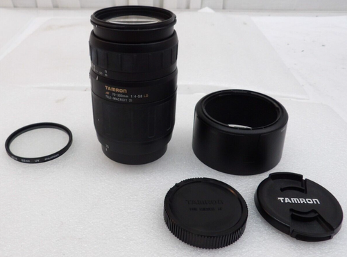Tamron AF 70-300mm 1:4-5.6 LD Tele-Macro (1:2) W/Hood & UV Filter For Minolta AF