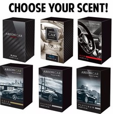 Areon Car Perfume 1.7 Fl Oz. 50ml Glass Bottle Air Freshener Car,Truck,SUV