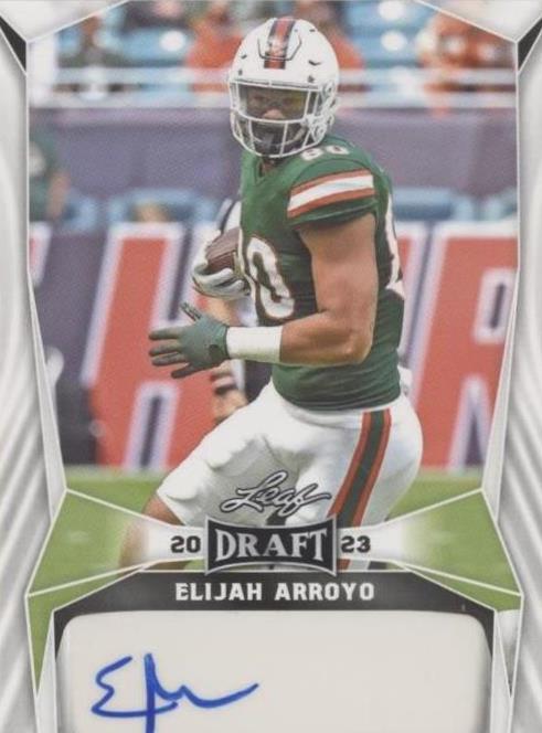 2023 Leaf Draft Elijah Arroyo #BA-EA1 - 1 of 2