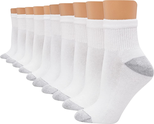 Women's Ankle Soft Moisture-Wicking Socks - Available in 10 Pairs - Picture 2 of 10