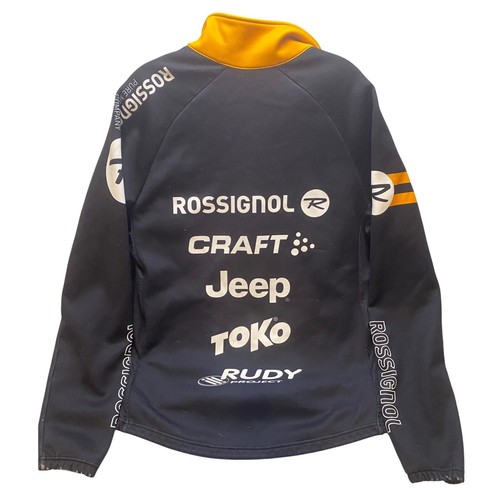 Chaqueta artesanal para hombre grande cremallera completa deletrear rendimiento de carreras polar atlética - Imagen 2 de 20