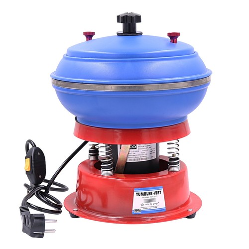Vibrating Tumbler Jewelry Vibratory Polisher Wet Dry Electric Polishing Machine - Picture 5 of 8