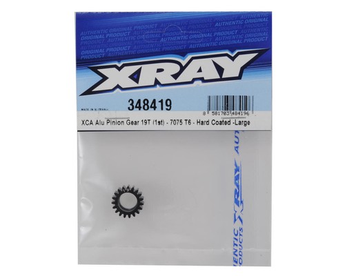 XRAY Zahnrad 19 Zähne 7075 T6 Alu hard coaded XCA XRA348419 RX8 2023, RX8E ... - Bild 2 von 2