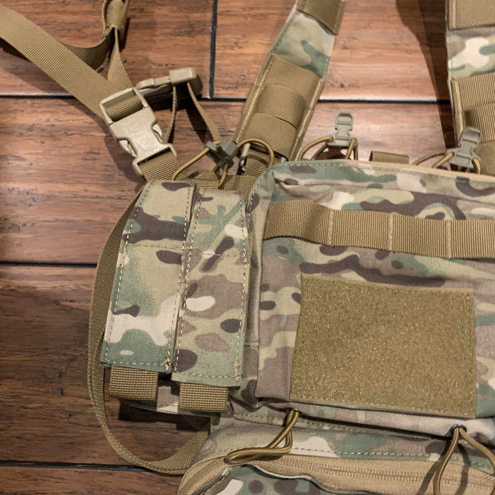VISMIX Tactical Chest Rig, Adjustable&Detachable Molle Chest Rigs
