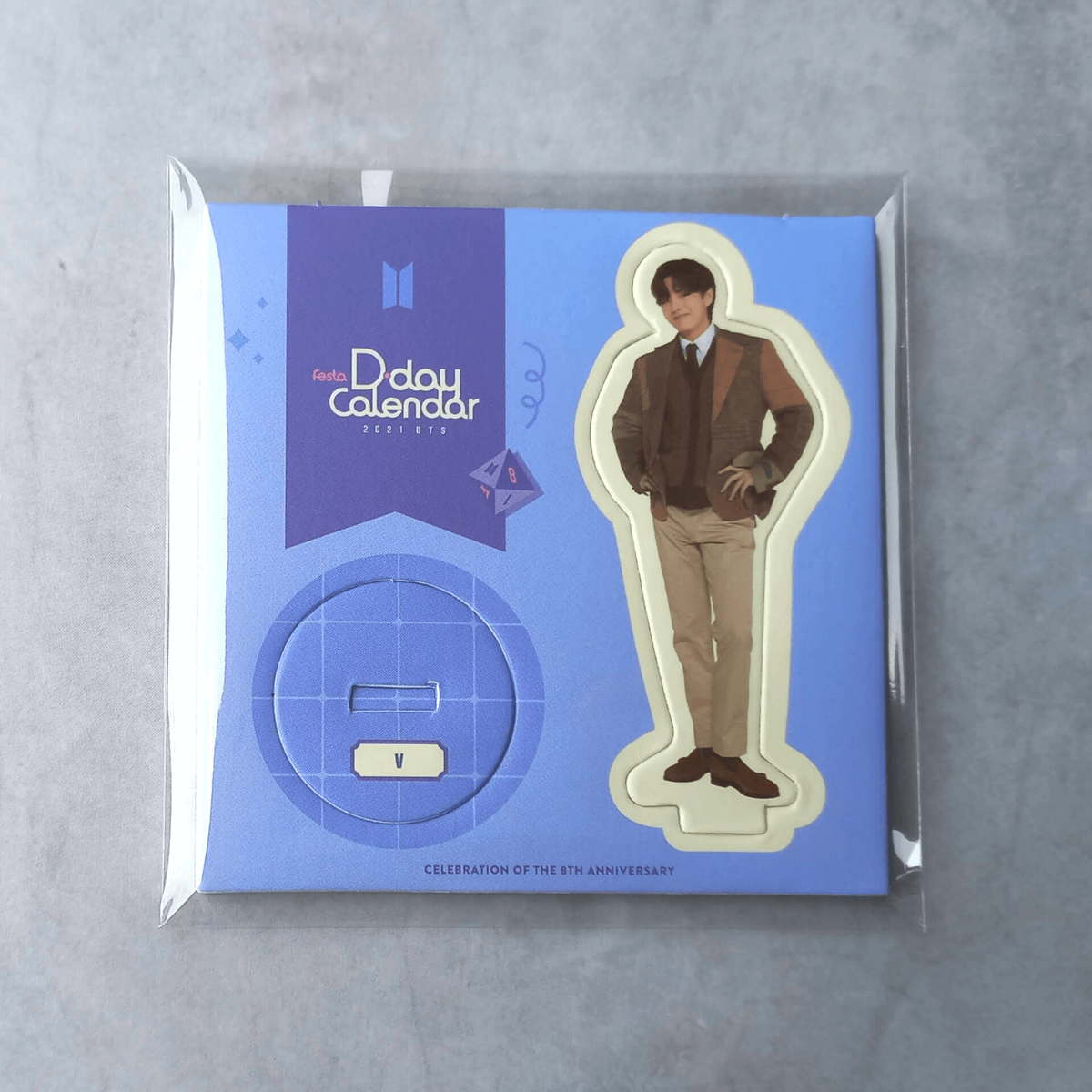 BTS 2021 Festa D-Day Calendar 8th Anniversary Compelete Set