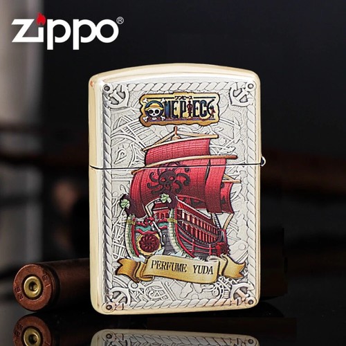 Encendedor Luffy Zippo Mono Pintado en Relieve Armadura - Envío a EE. UU. - Imagen 2 de 2
