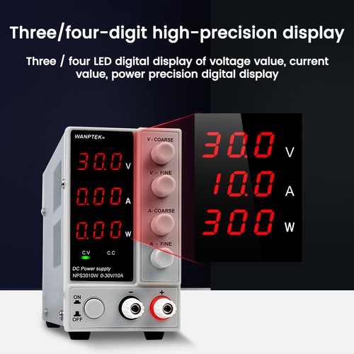 Adjustable DC 30V10A 60V5A Voltage Regulator Stabilizer Switching Power Supply - Picture 4 of 35