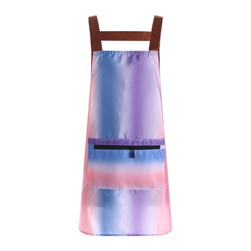 Women Apron Cleaning Pinny Artist Pinafore Painting Adult Rainbow Unisex Chef - Picture 7 of 33