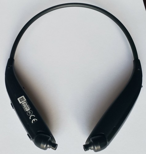 Black LG Tone Ultra SE HBS-835S Wireless Headphones - NO LEFT AUDIO but Right OK - Picture 8 of 11