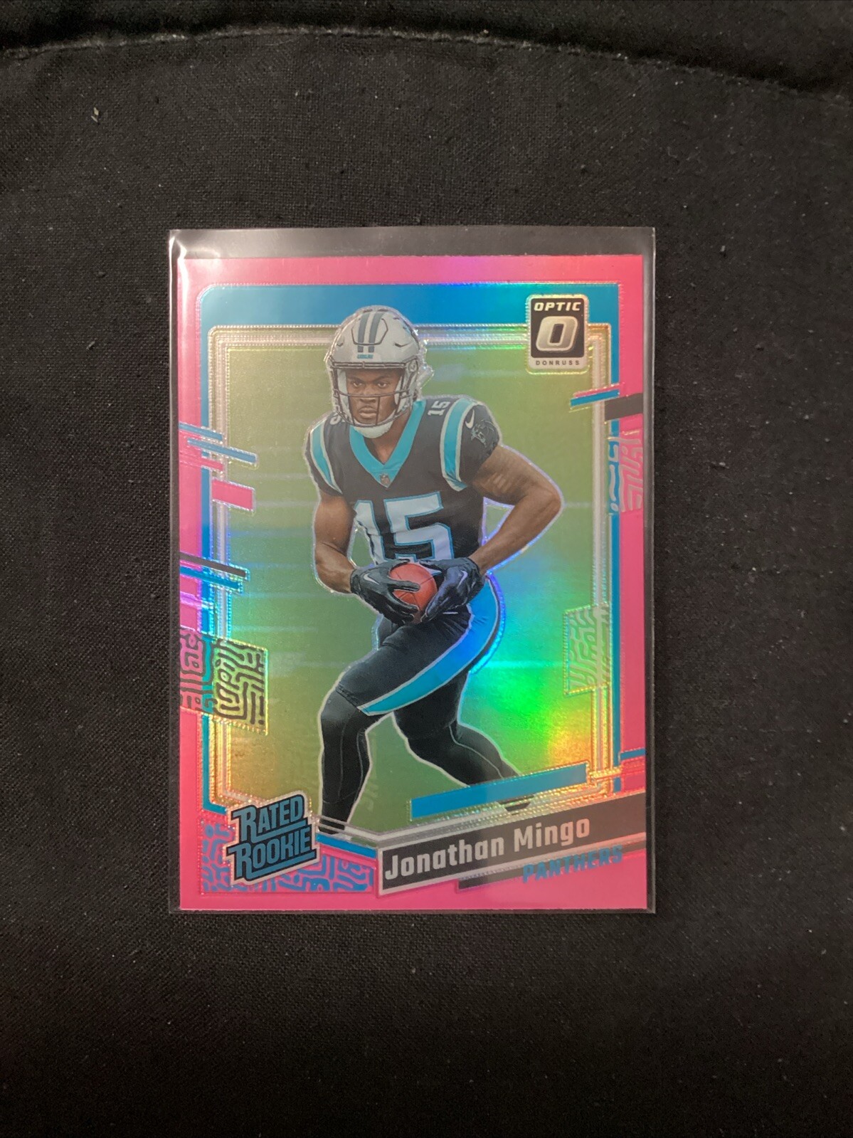 2023 Donruss Optic Jonathan Mingo #215 Rated Rookie Pink Prizm               A50