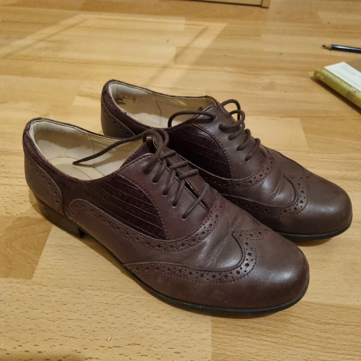 Clarks hamble oak best sale burgundy