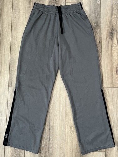 Under Armour Loose Gray Athletic Drawstring Sweatpants Mens Medium  - Picture 2 of 7