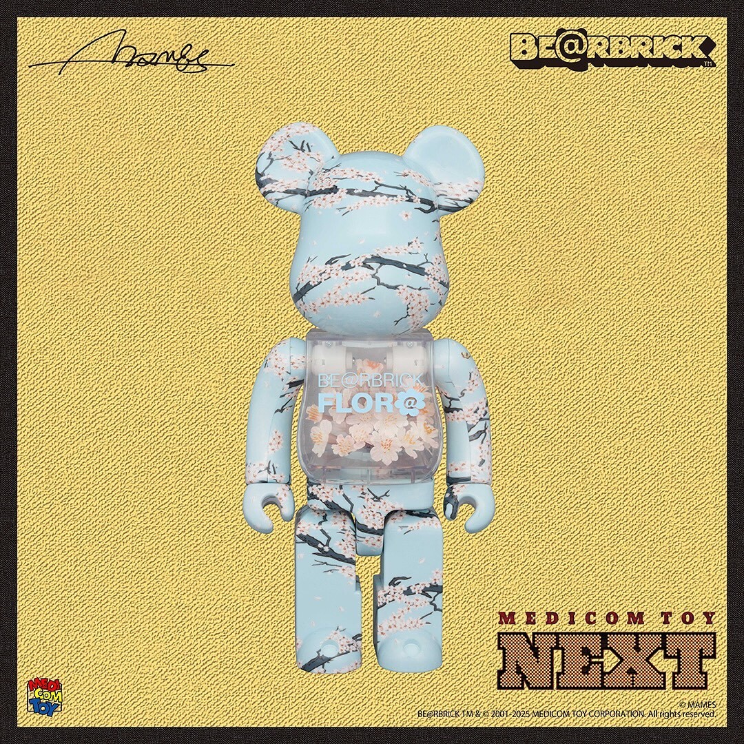 Medicom Toy BE@RBRICK FLOR@ SAKURA 400% bearbrick | eBay