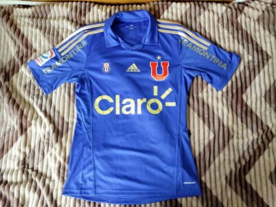 Universidad de Chile Home Camiseta de Fútbol 2011. Sponsored by Claro