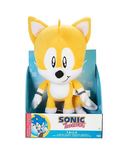 The Hedgehog -Tails 18"Jumbo Plush from Jumbo Plush Collection - Picture 2 of 4